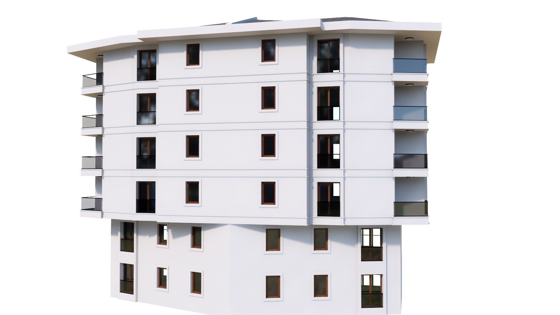 HOUSE 104 Low-poly 3D model_41