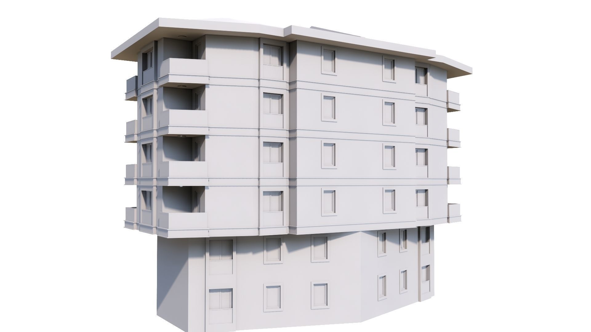 HOUSE 104 Low-poly 3D model_50