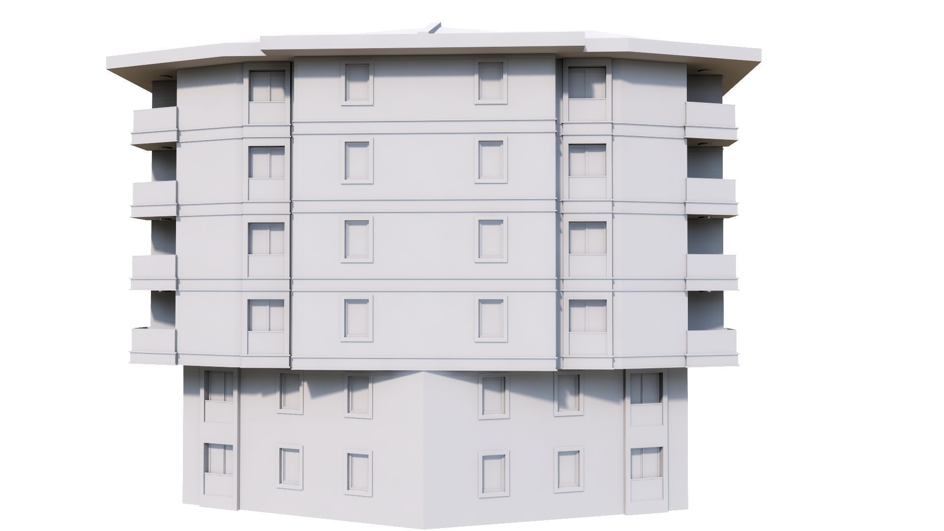 HOUSE 104 Low-poly 3D model_58