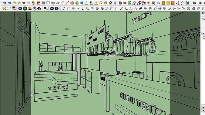 HOUSE 105-CLEANING HOUSE Low-poly 3D model 4