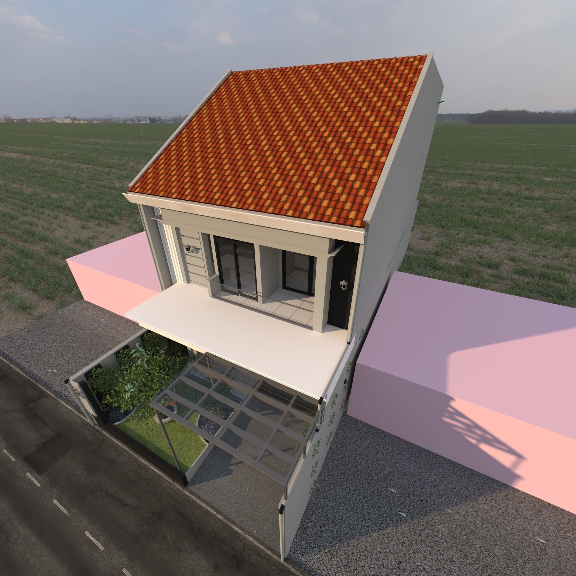 Private House 3D model_4