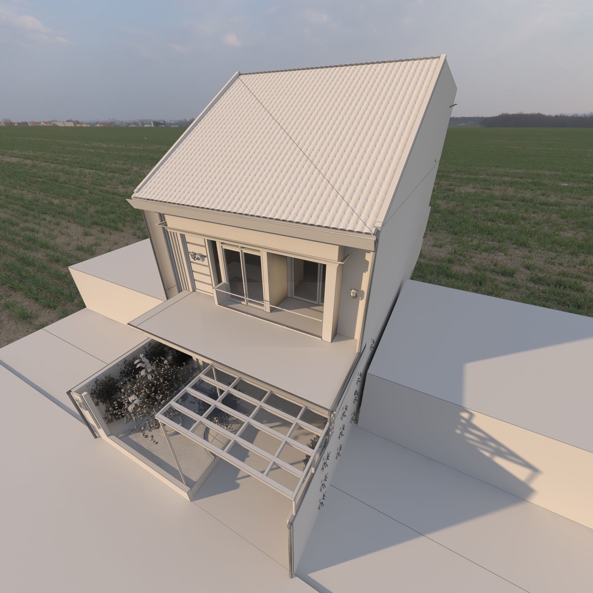 Private House 3D model_5