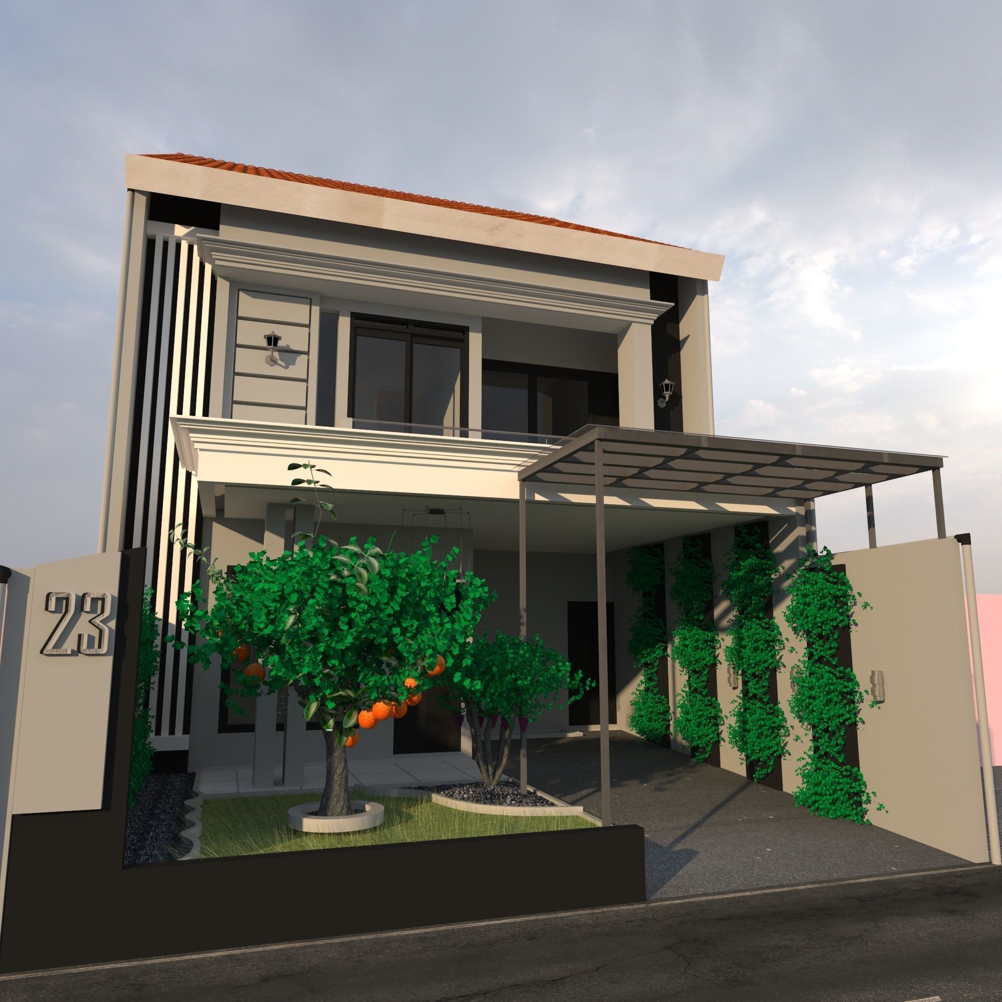Private House 3D model_2