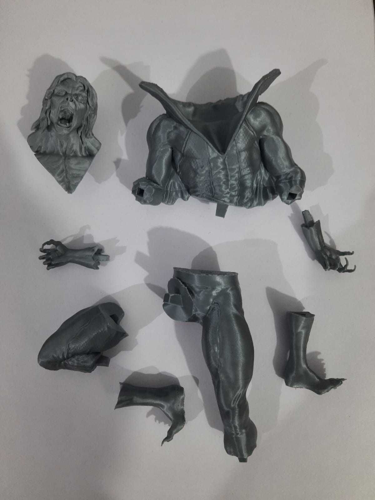 Morbius statue 3D print model_7