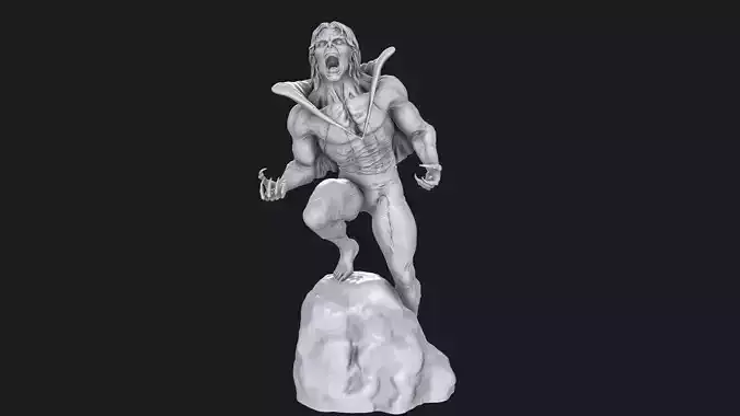 Morbius statue 3D print model