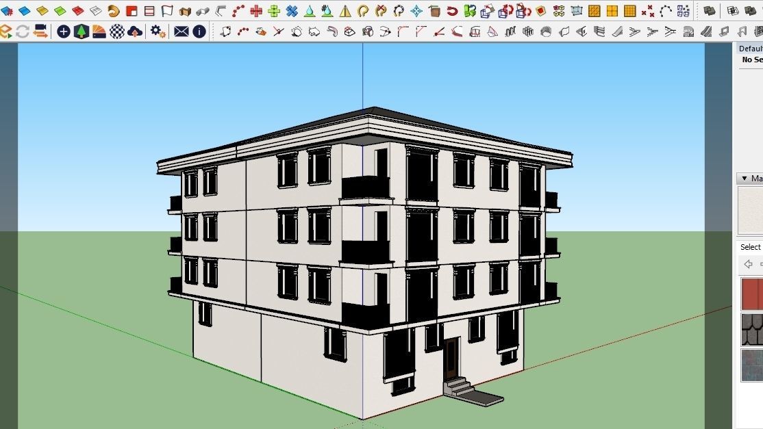 HOUSE 106 Low-poly 3D model_1