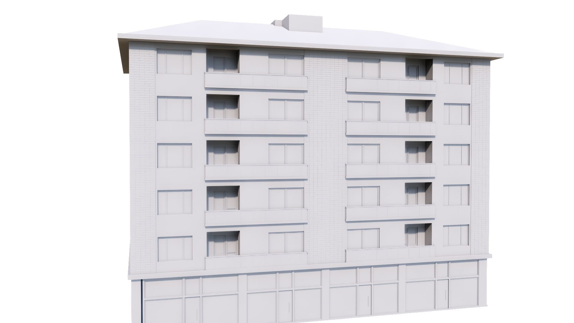 HOUSE 109 Low-poly 3D model_51