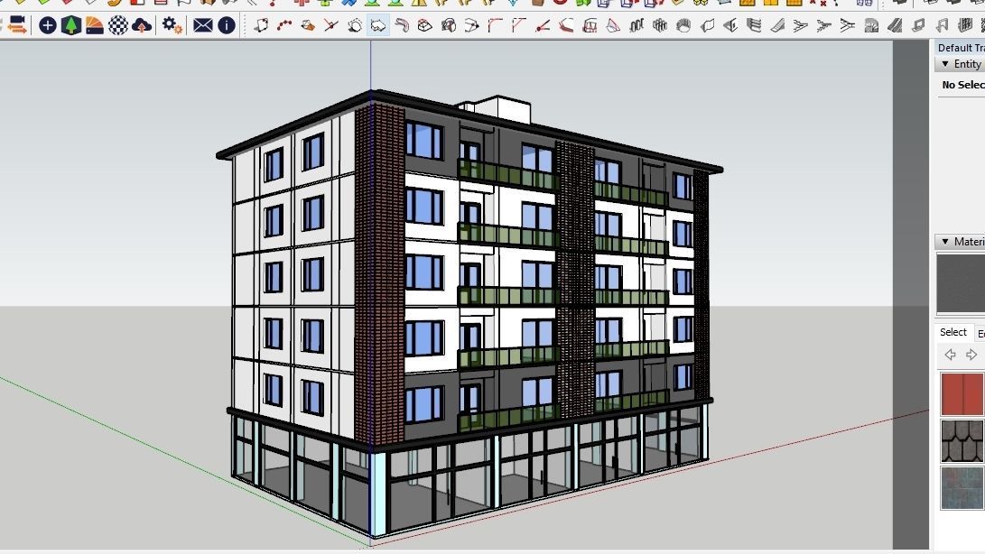 HOUSE 109 Low-poly 3D model_1