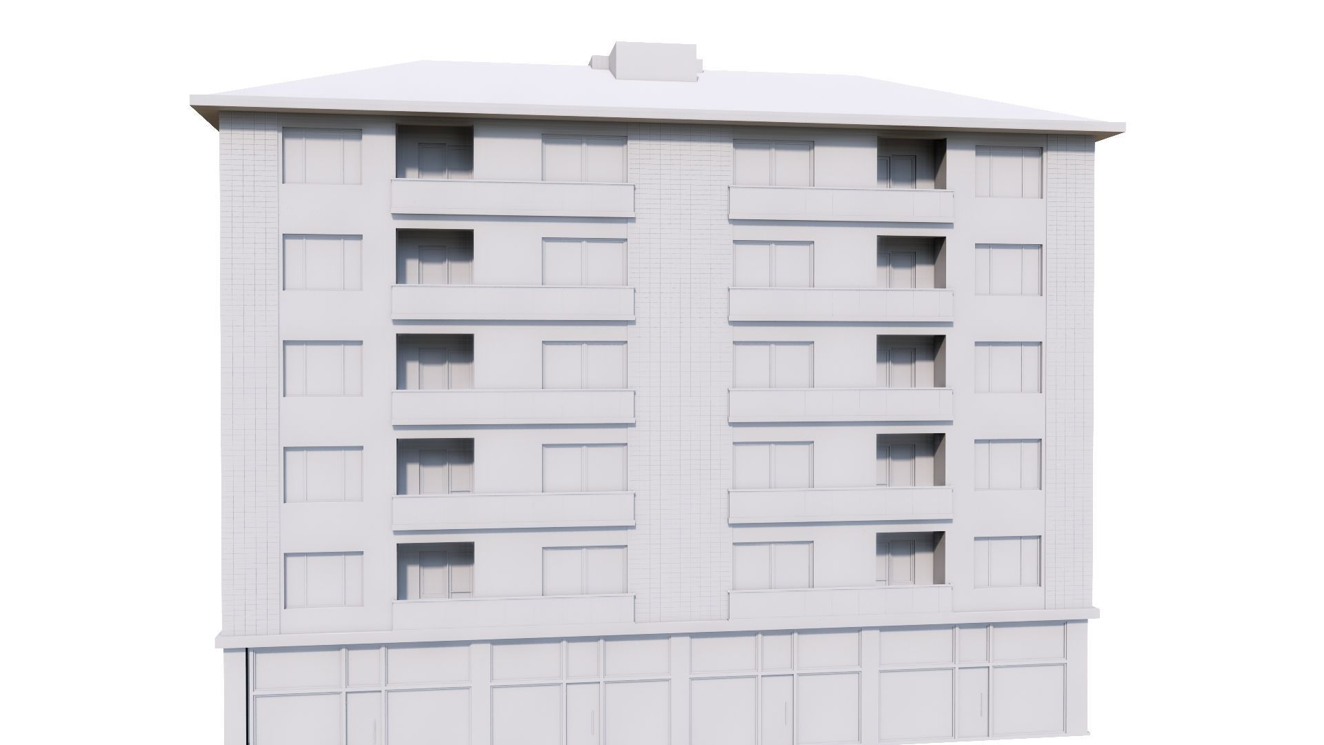 HOUSE 109 Low-poly 3D model_53