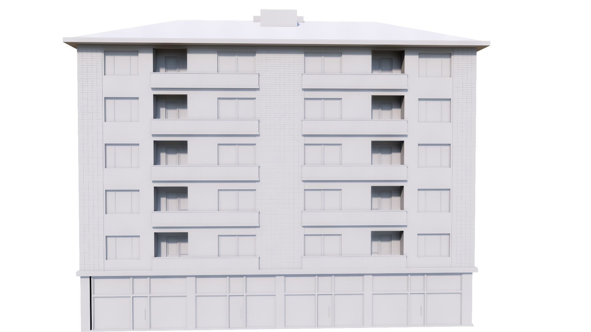 HOUSE 109 Low-poly 3D model_56