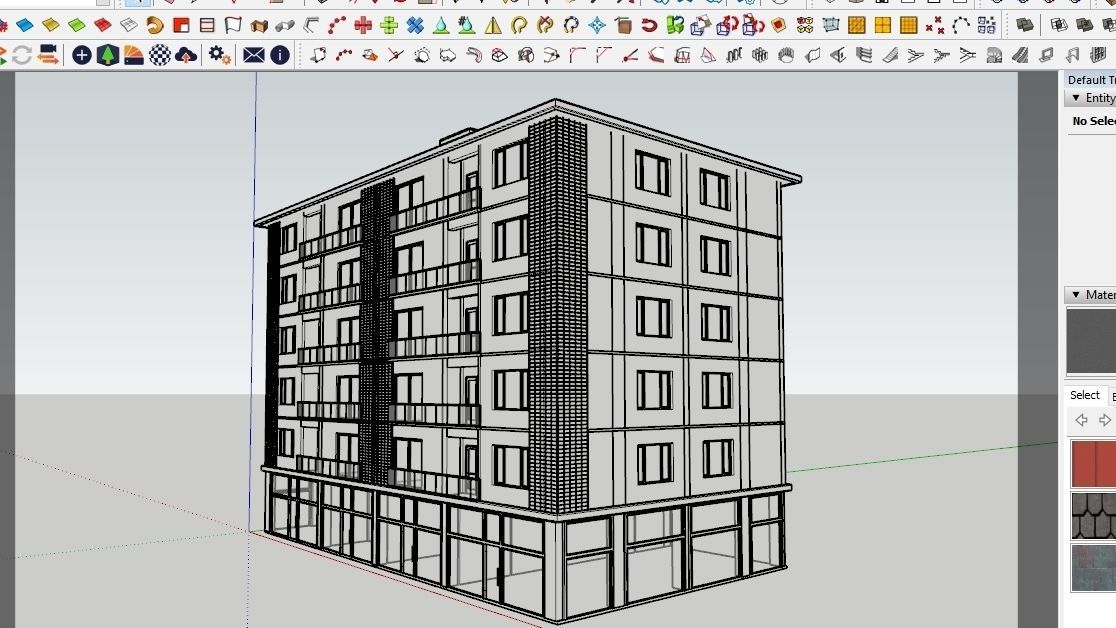 HOUSE 109 Low-poly 3D model_5