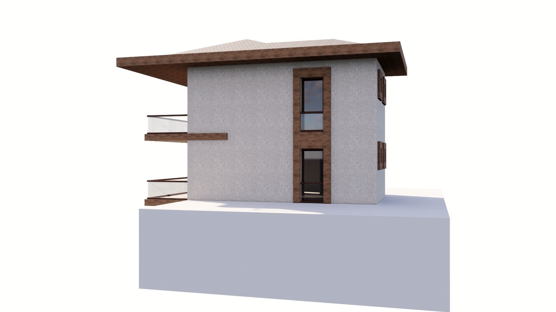 HOUSE 112 Low-poly 3D model_8