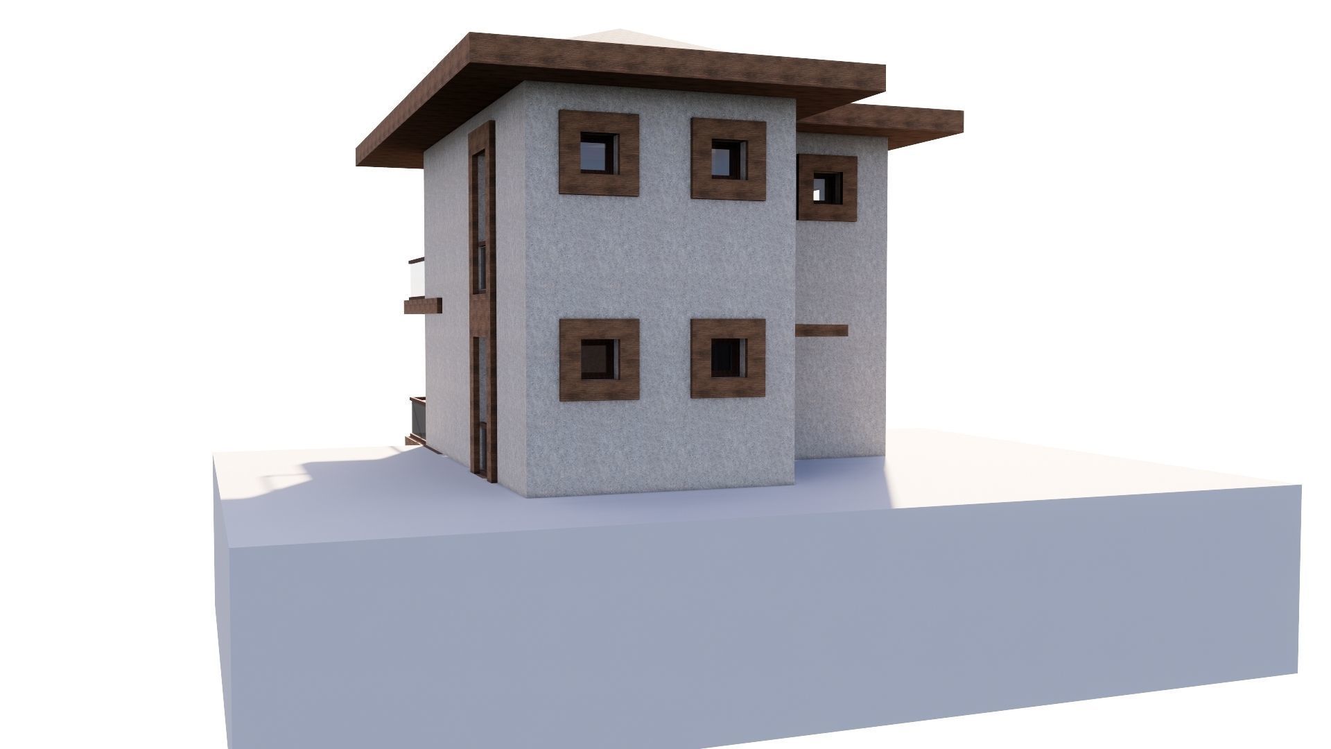 HOUSE 112 Low-poly 3D model_15