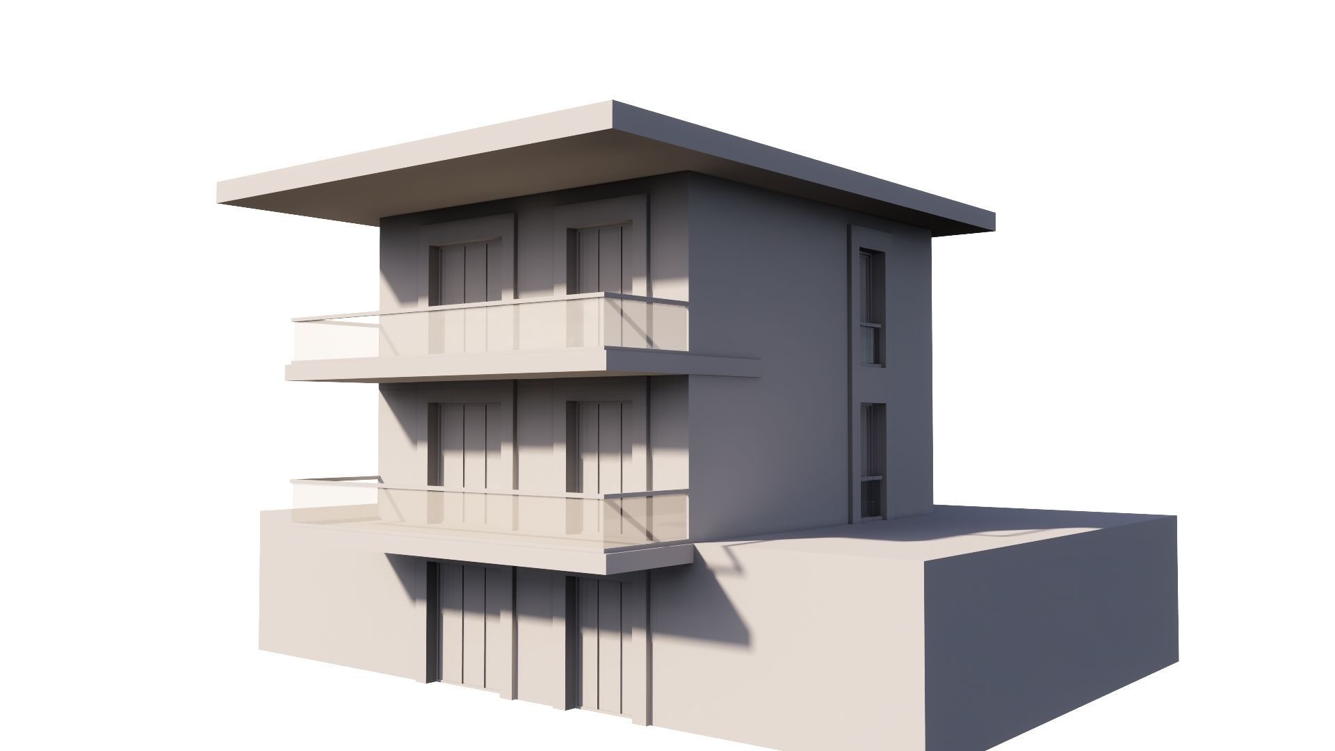 HOUSE 112 Low-poly 3D model_56
