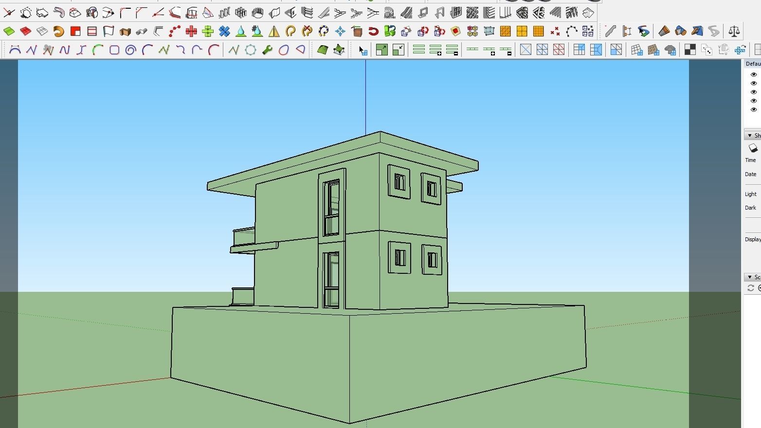 HOUSE 112 Low-poly 3D model_5