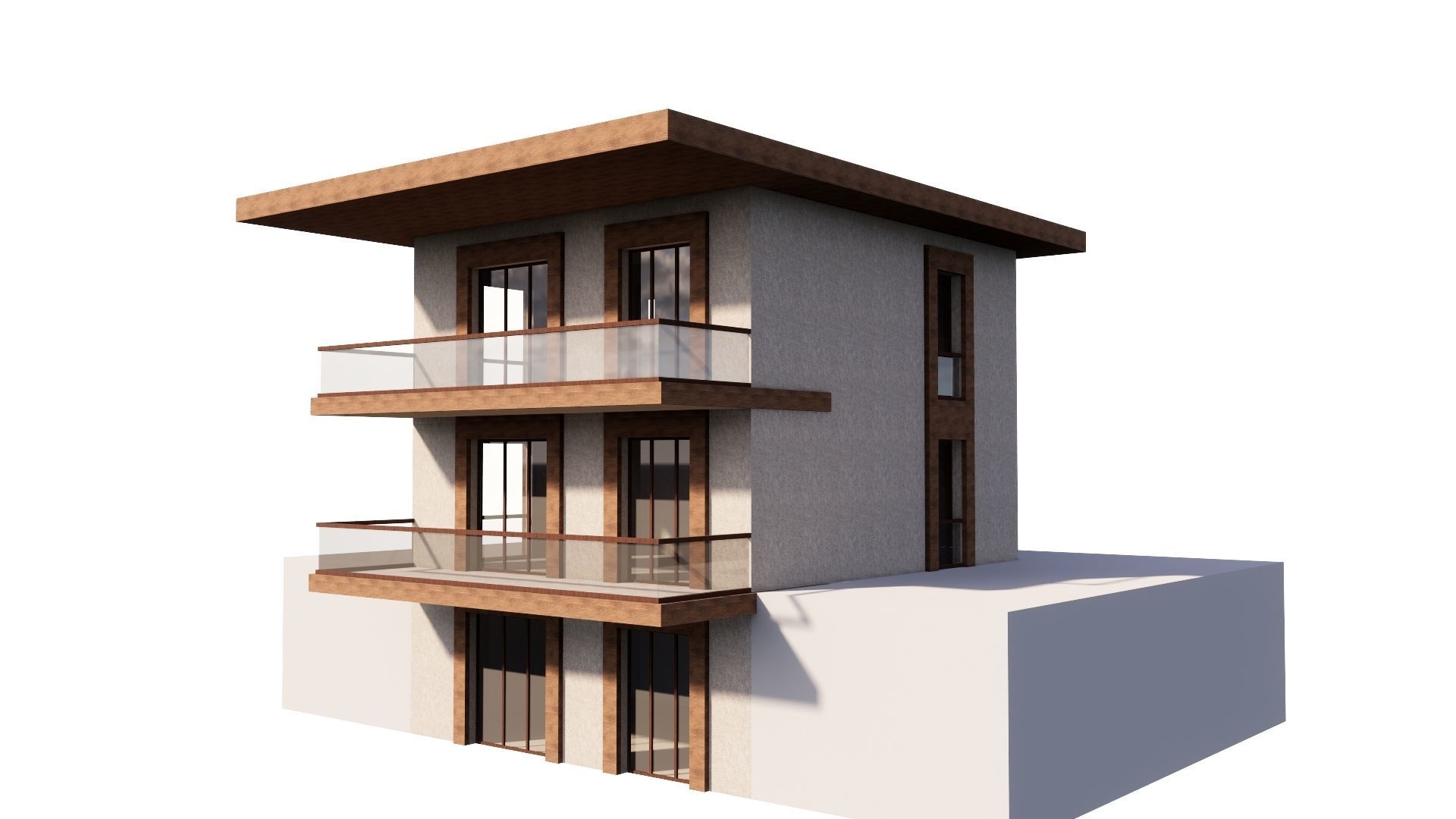 HOUSE 112 Low-poly 3D model_36