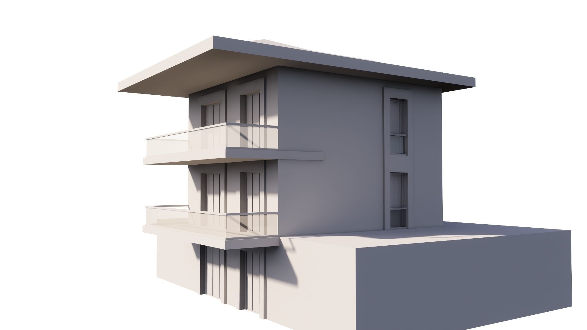 HOUSE 112 Low-poly 3D model_57