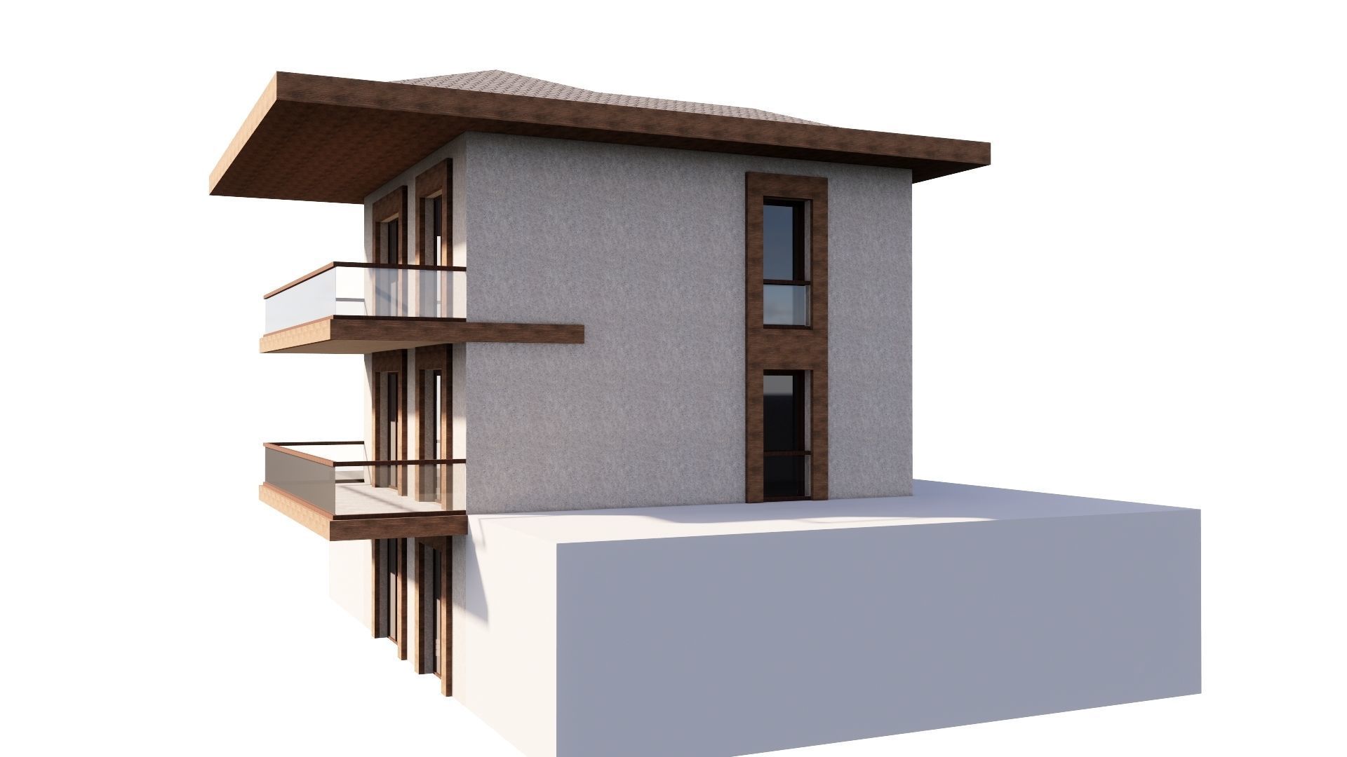 HOUSE 112 Low-poly 3D model_40