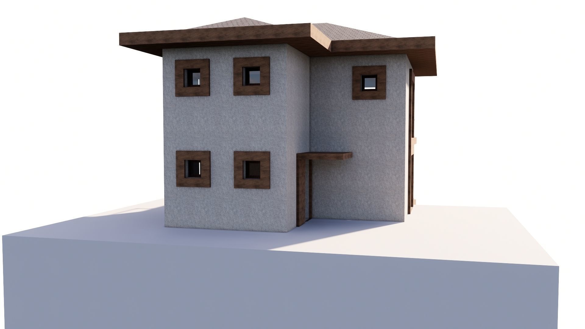 HOUSE 112 Low-poly 3D model_20