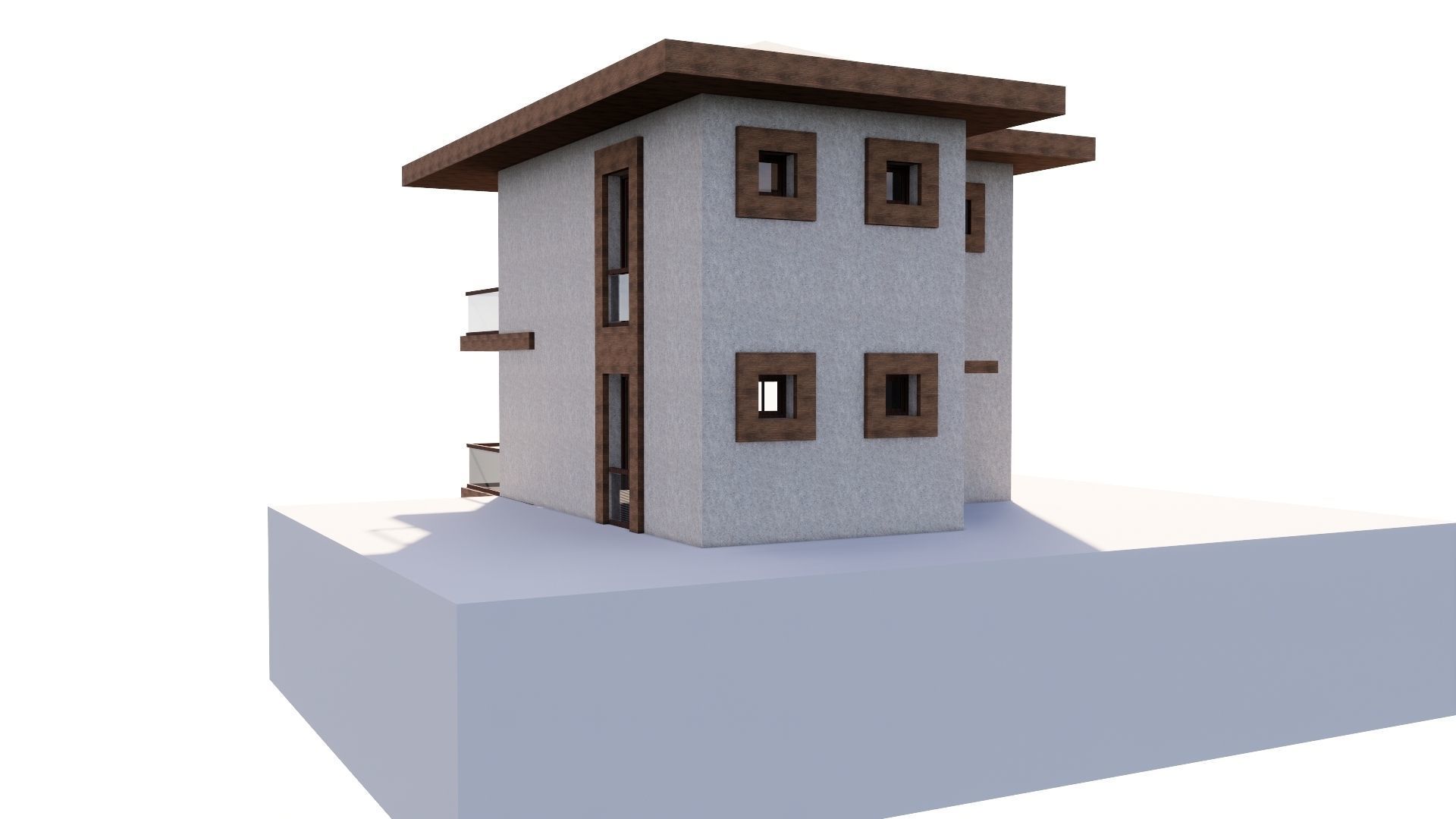 HOUSE 112 Low-poly 3D model_13