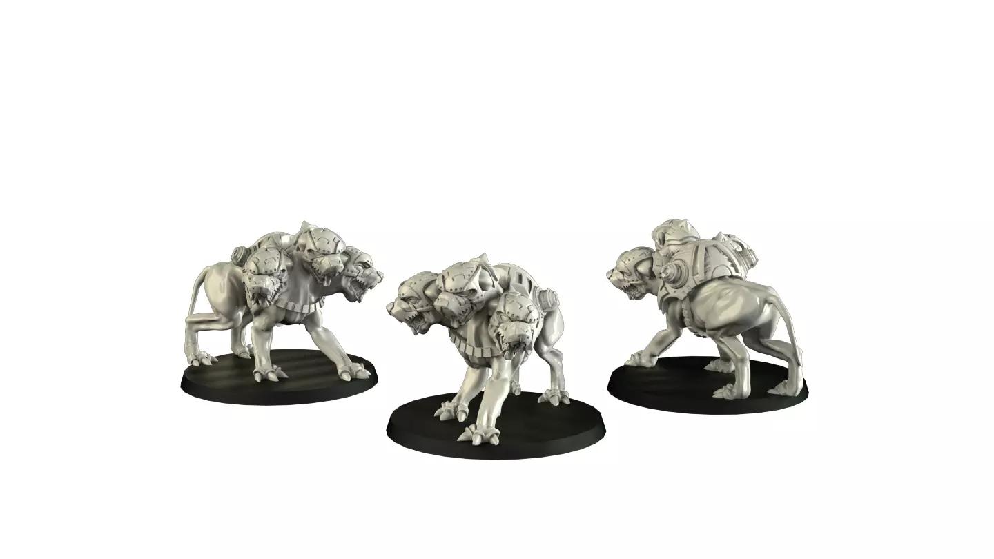 Scifi greek creatures 3D print model_0