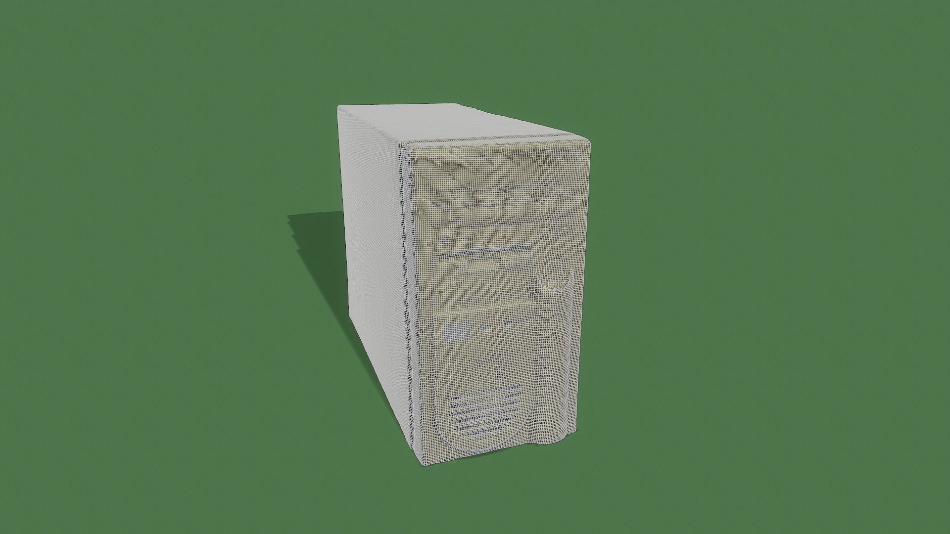 3D Scan Old System Block 01 Low-poly 3D model_5
