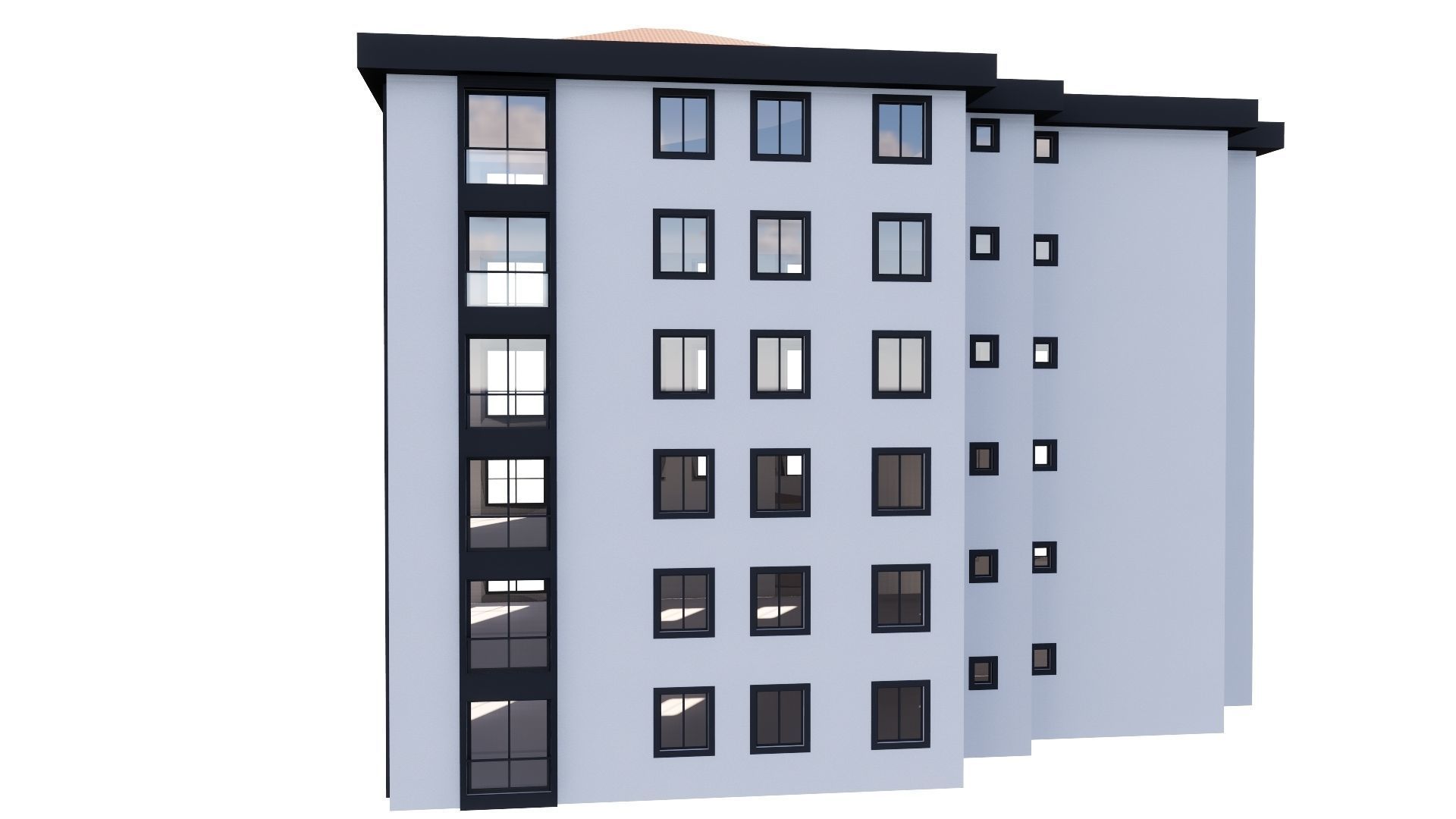 HOUSE 115 Low-poly 3D model_20