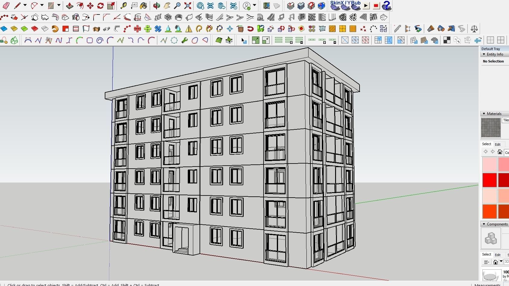 HOUSE 115 Low-poly 3D model_5