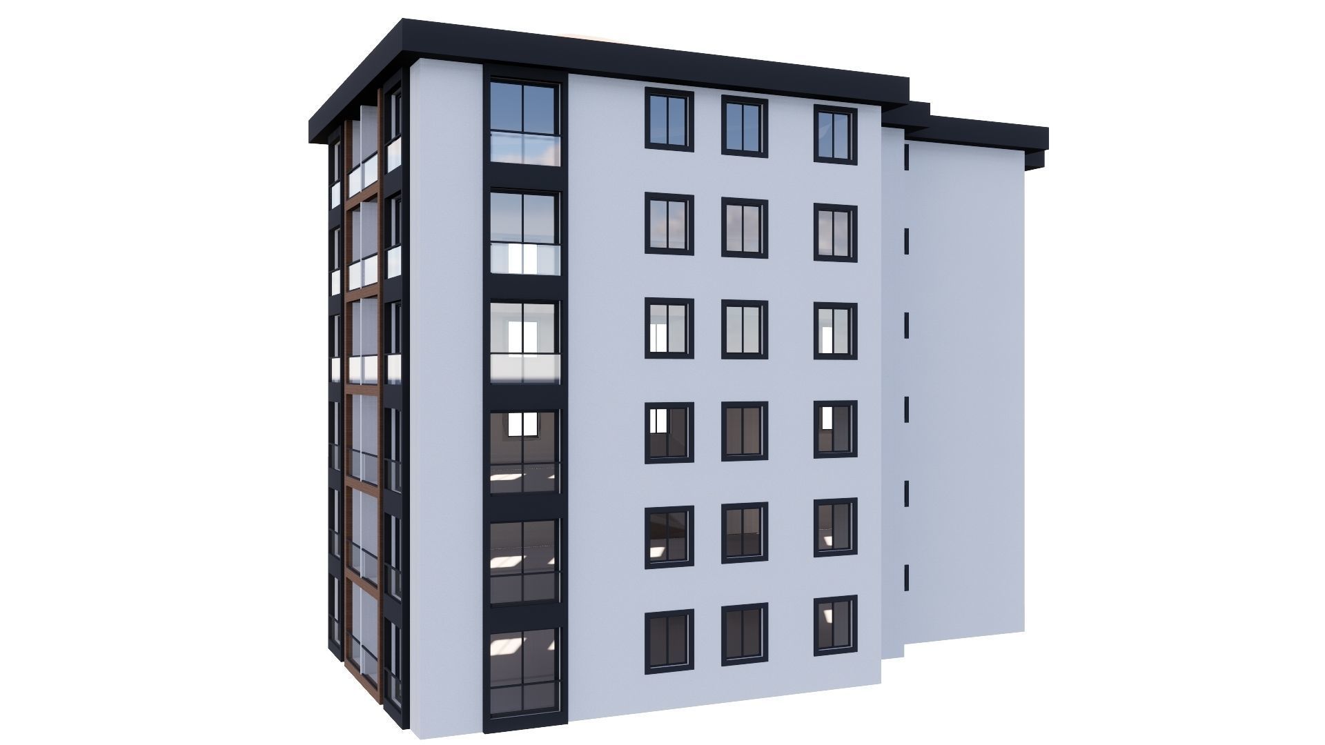 HOUSE 115 Low-poly 3D model_17