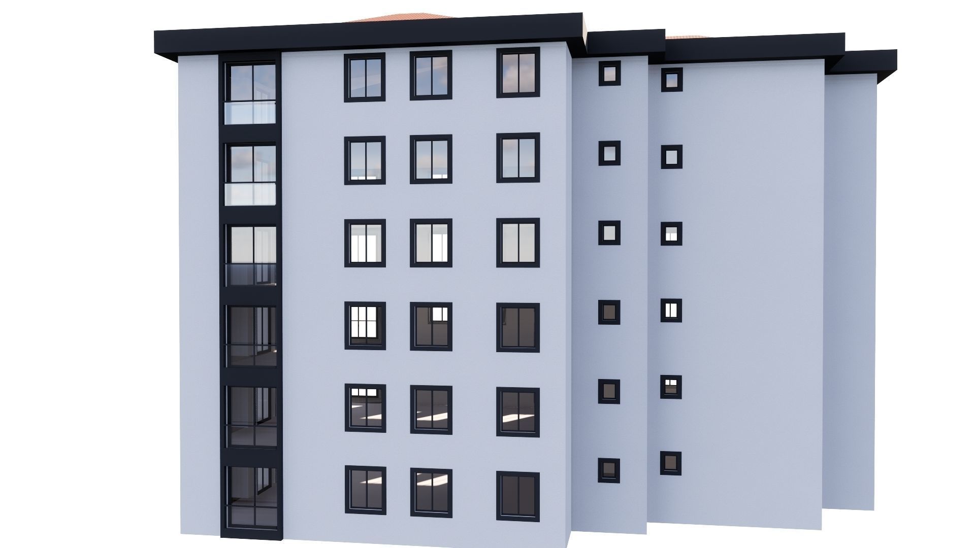 HOUSE 115 Low-poly 3D model_21