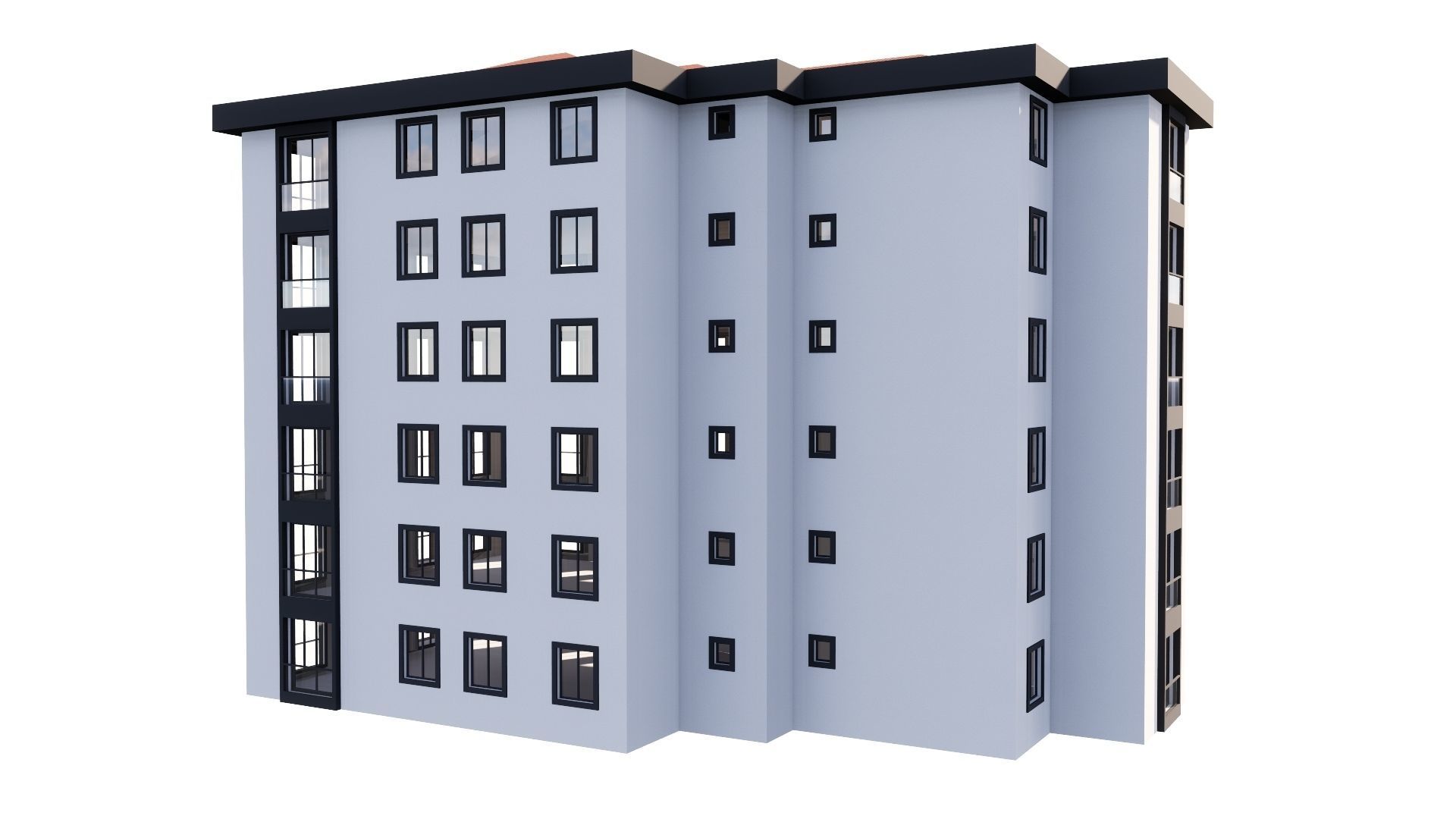 HOUSE 115 Low-poly 3D model_24