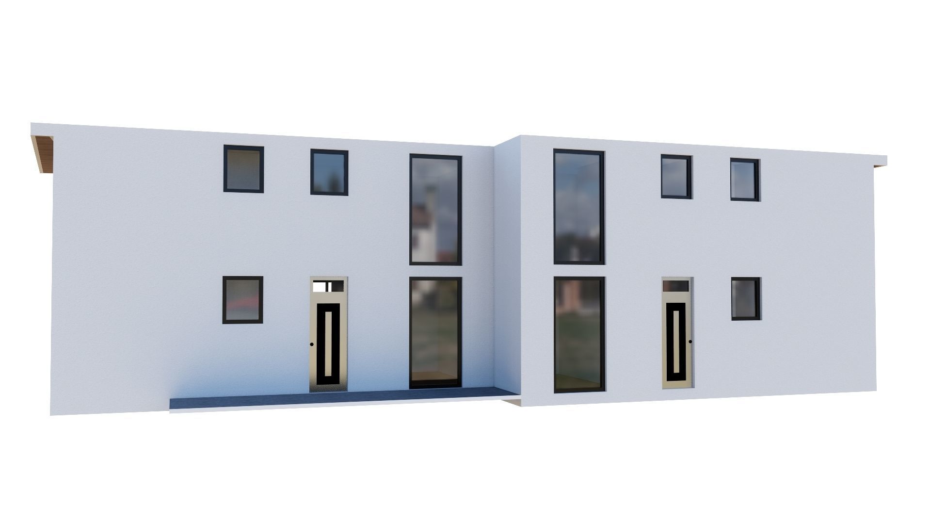 HOUSE 117 Low-poly 3D model_28