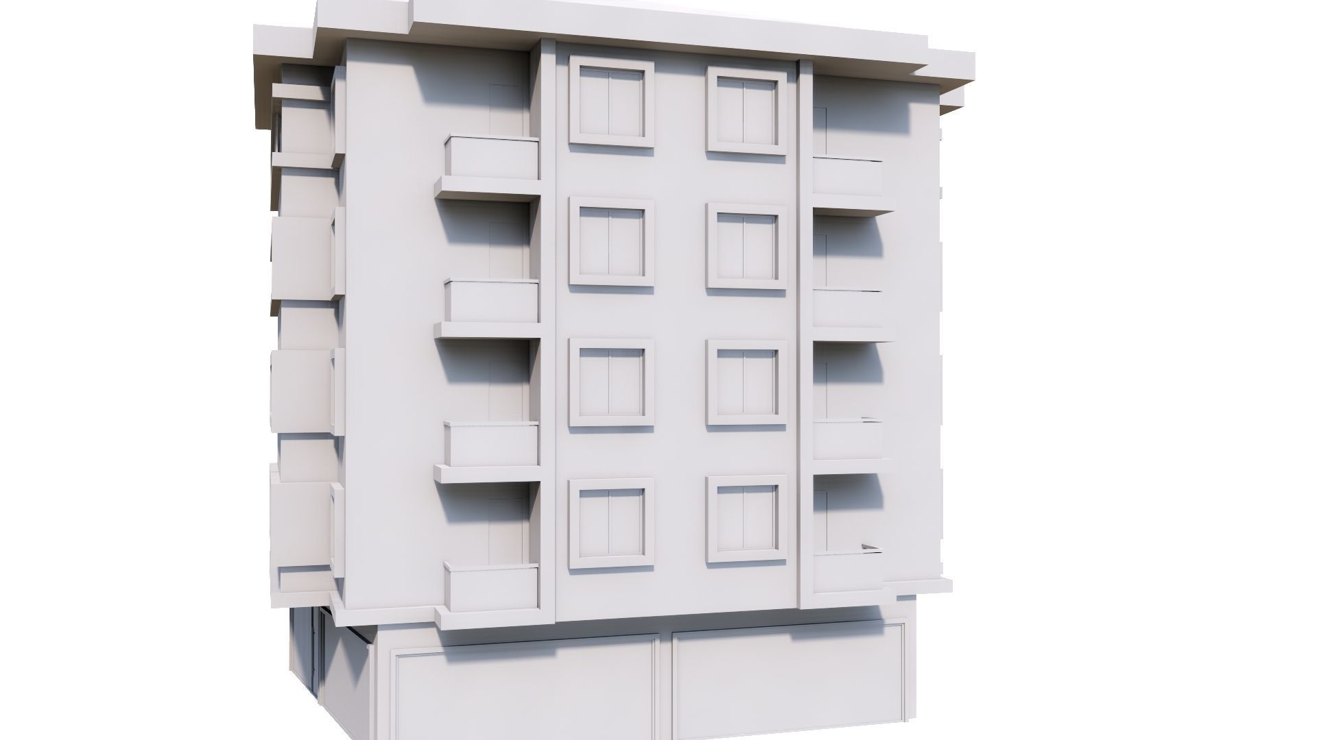 HOUSE 119 Low-poly 3D model_52