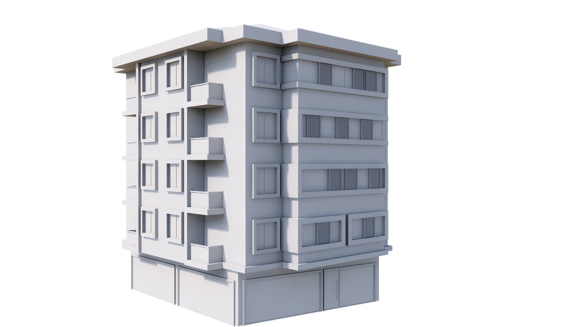 HOUSE 119 Low-poly 3D model_60