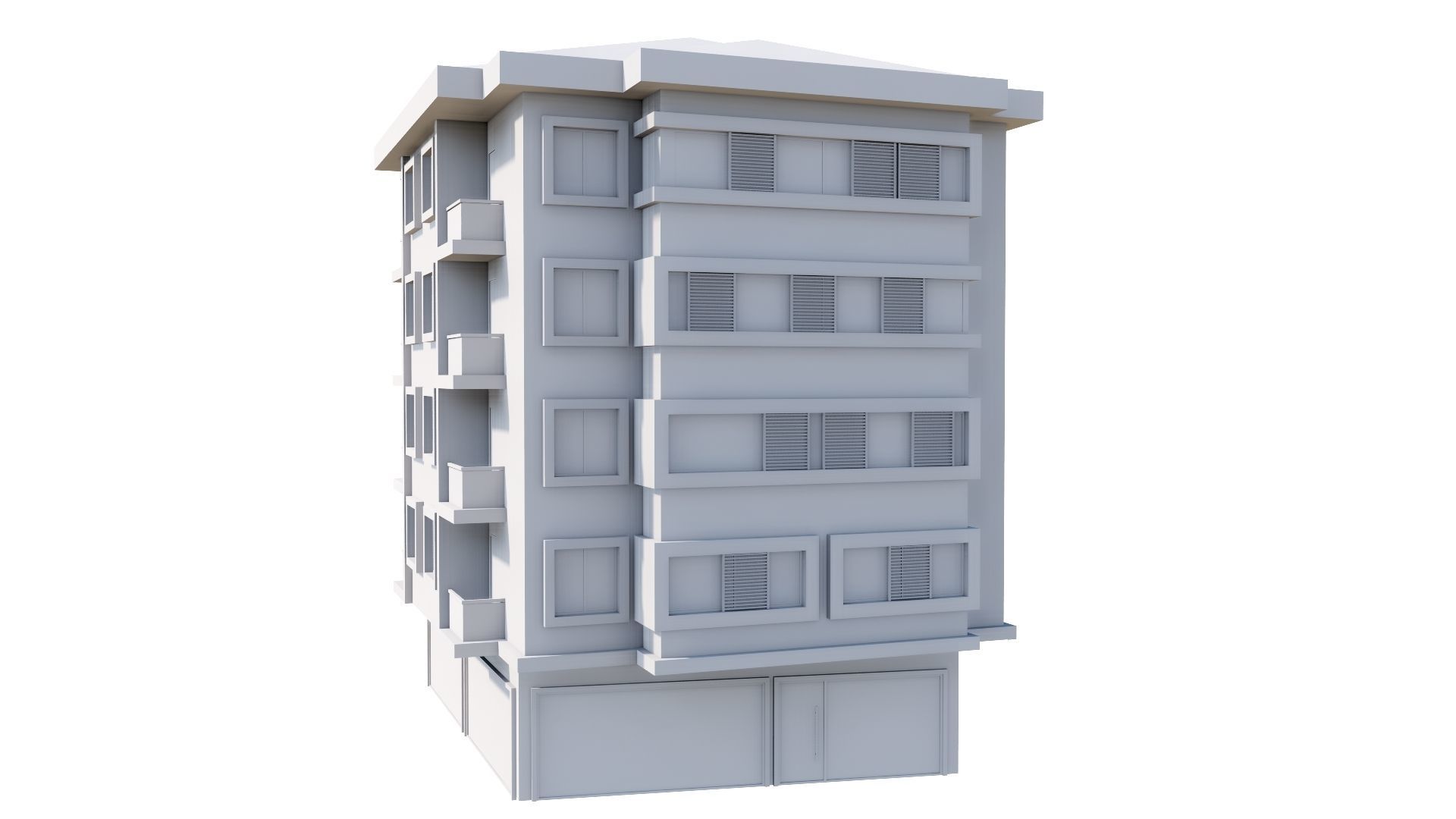 HOUSE 119 Low-poly 3D model_46