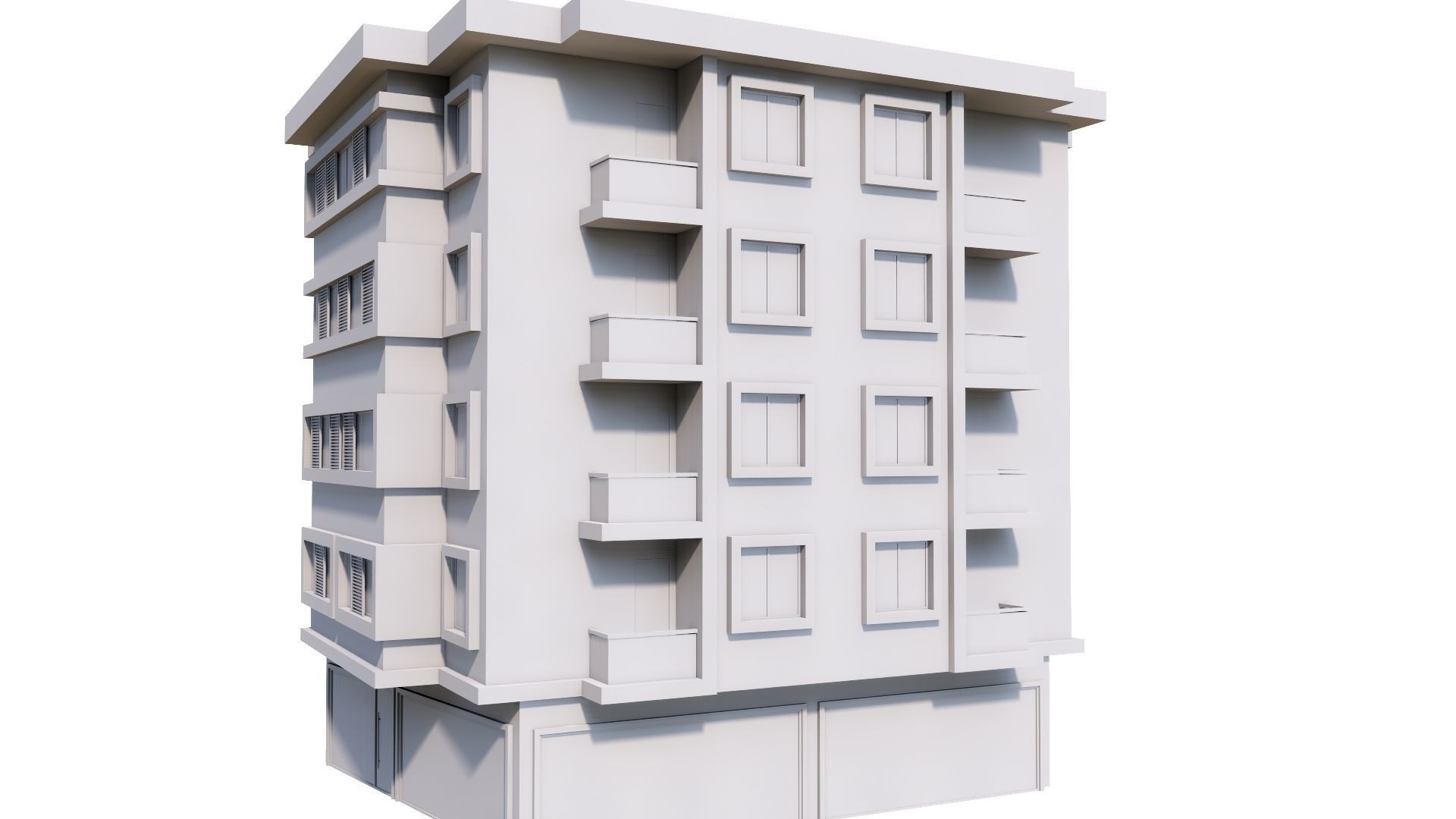 HOUSE 119 Low-poly 3D model_50