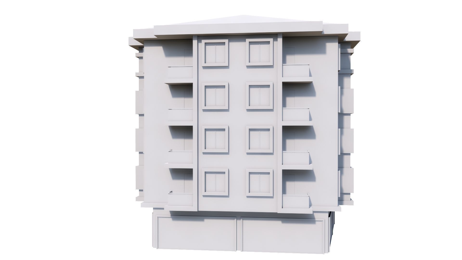 HOUSE 119 Low-poly 3D model_54