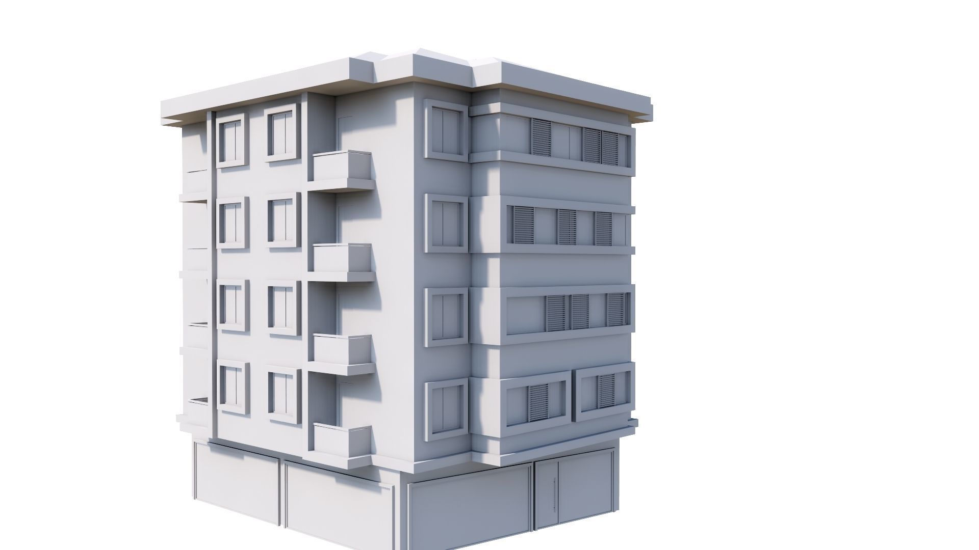 HOUSE 119 Low-poly 3D model_57