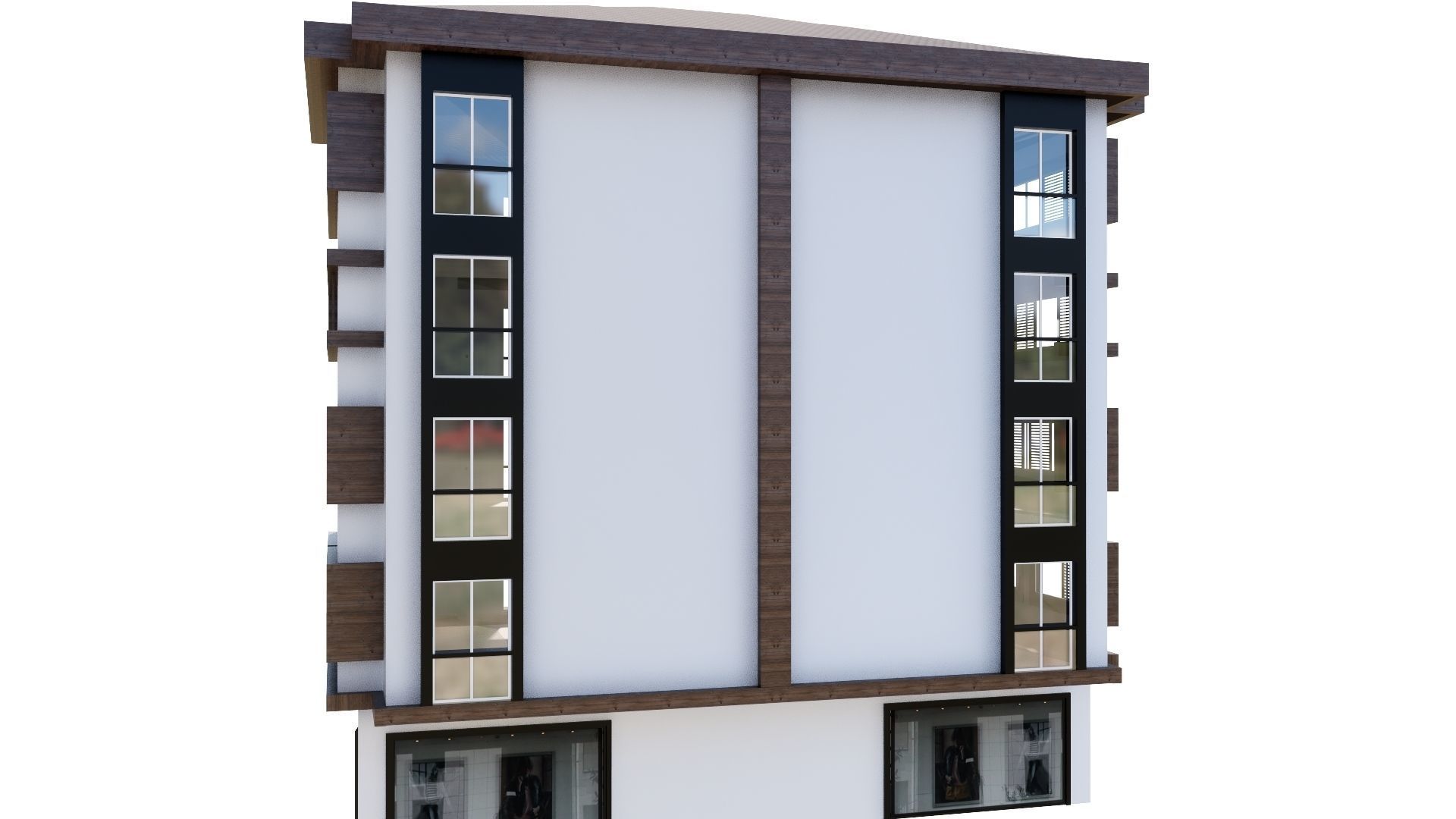 HOUSE 119 Low-poly 3D model_20