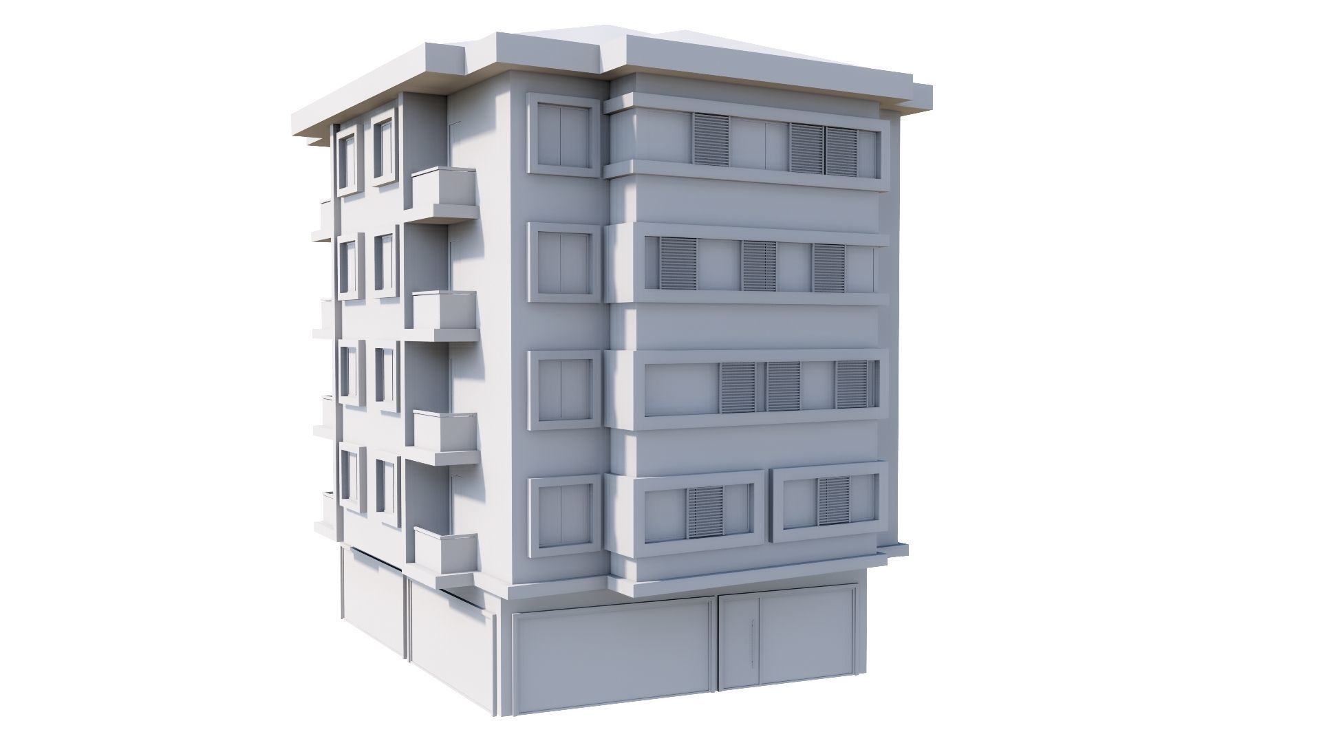 HOUSE 119 Low-poly 3D model_62