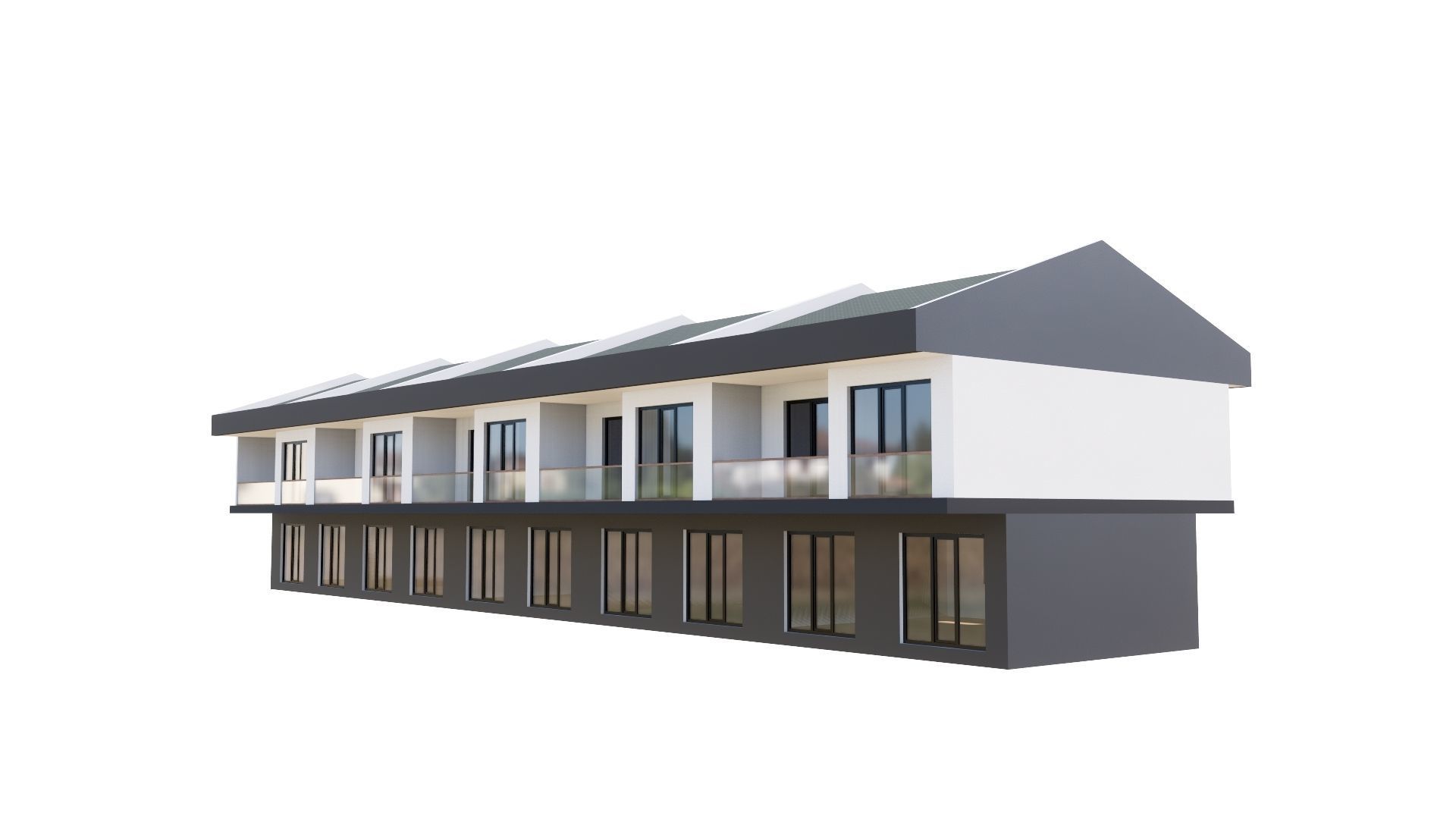 HOUSE 120 Low-poly 3D model_7