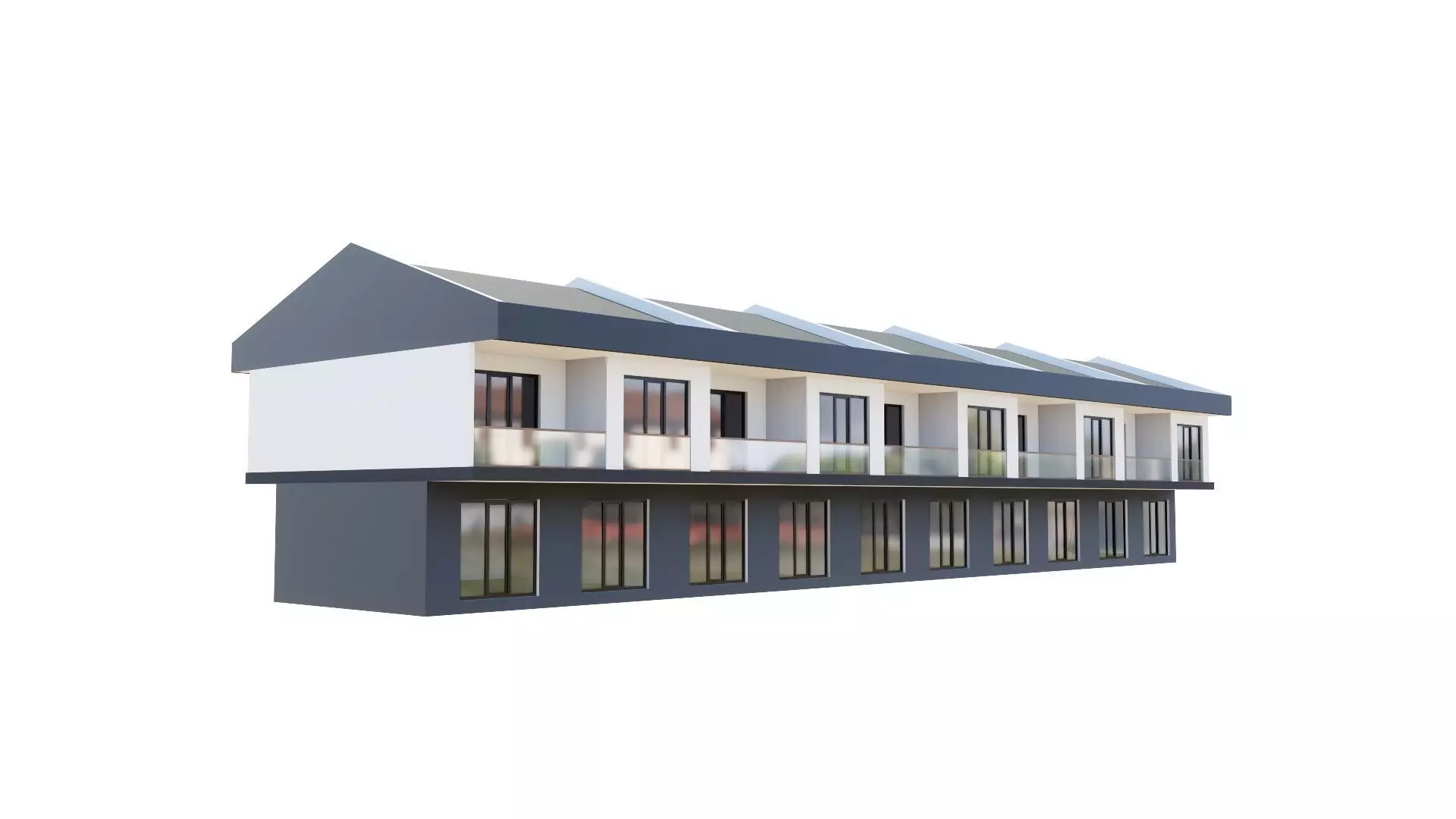 HOUSE 120 Low-poly 3D model_0