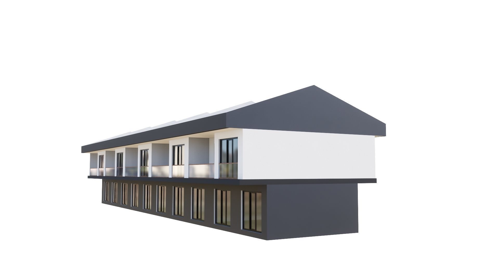 HOUSE 120 Low-poly 3D model_2