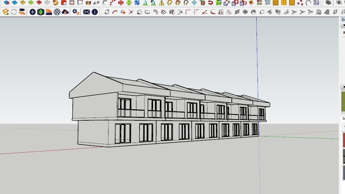 HOUSE 120 Low-poly 3D model_5
