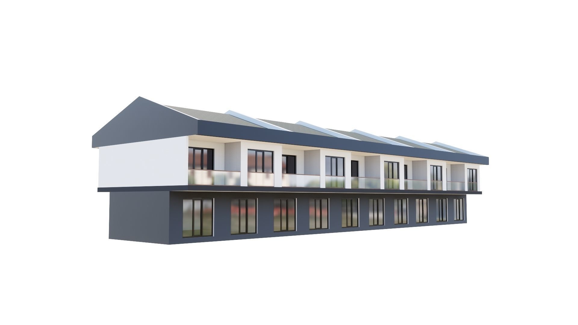 HOUSE 120 Low-poly 3D model_6