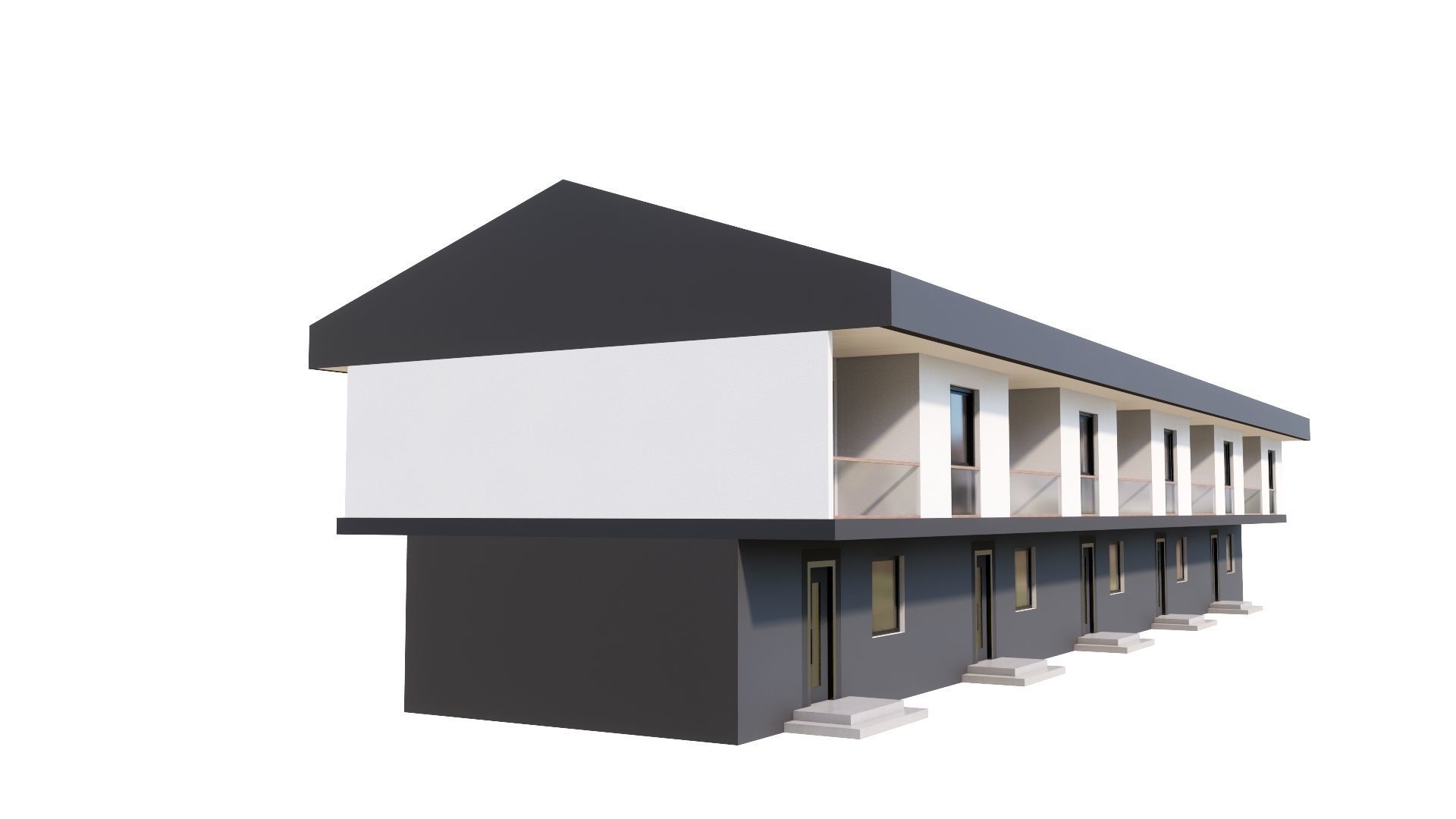 HOUSE 120 Low-poly 3D model_14