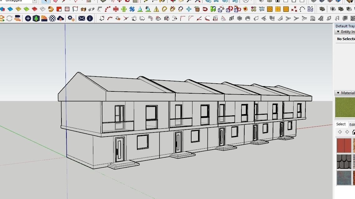 HOUSE 120 Low-poly 3D model_3