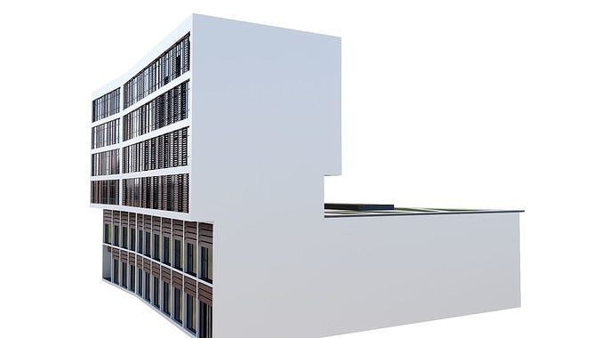 HOUSE 121 Low-poly 3D model 3