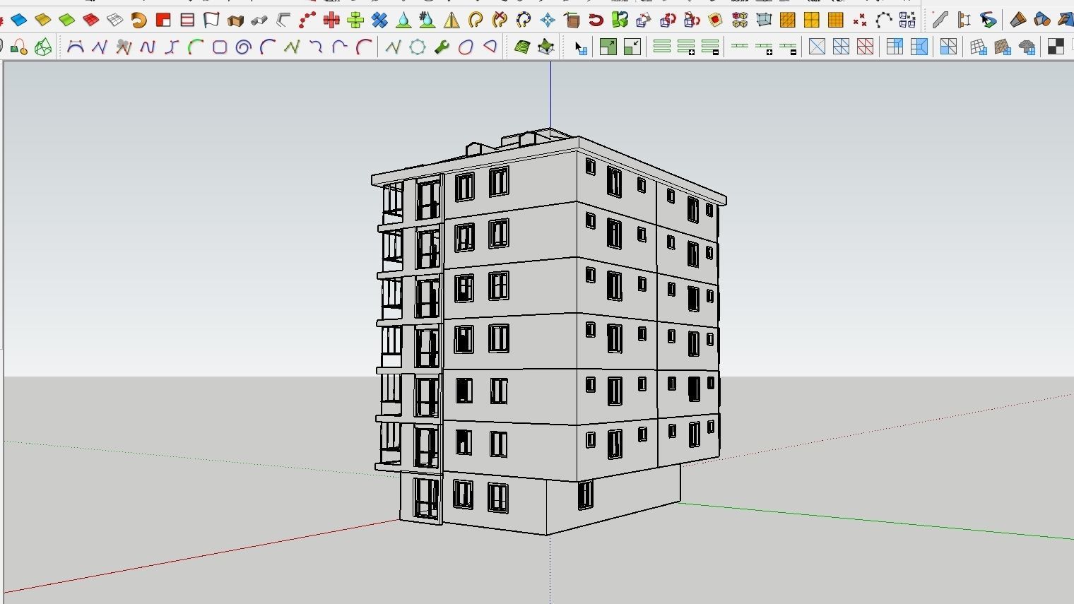 HOUSE 123 Low-poly 3D model_3