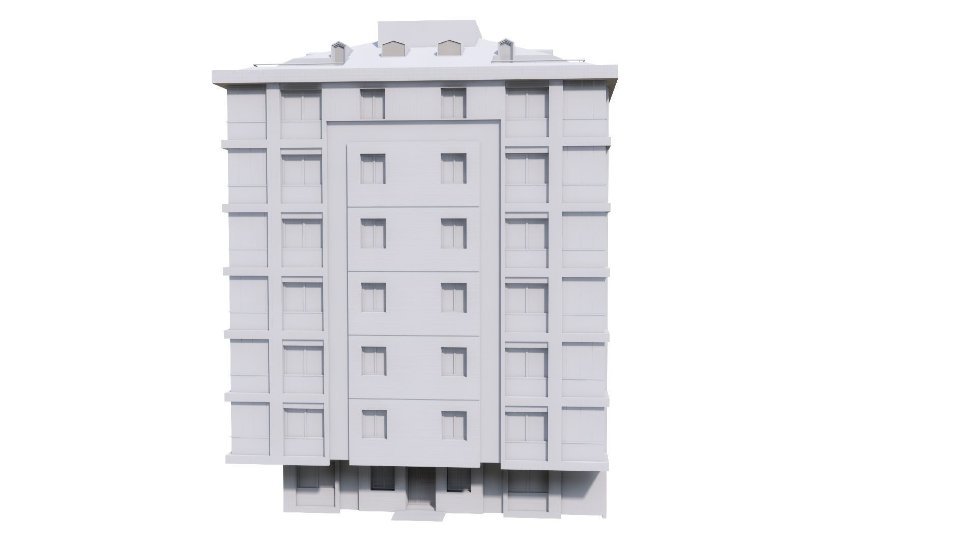 HOUSE 123 Low-poly 3D model_58